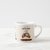 ヴィンテージ コーヒー カップ カスタム カフェ ブランド (右)