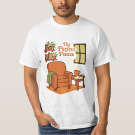 ヴィンテージ コーヒー ショップ 読書 快適 Tシャツ