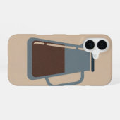 ヴィンテージ コールドブリュー ピッチャー iPhone 16ケース (裏面横)