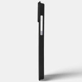 ヴィンテージ ゴシック ピンク ローズ スケルトン モノグラム Case-Mate iPhoneケース (裏面 / 左)