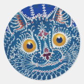 ヴィンテージ ゴシック 猫 (1925/1939) ラウンドシール (正面)