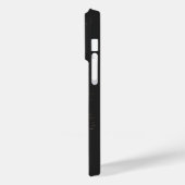 ヴィンテージ ゴシック 黒と金のアンティーク風フラワースカルデザイン Case-Mate iPhoneケース (裏面 / 左)
