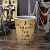 ヴィンテージ ゴス ハロウィン スプーキー カスタム 紙コップ