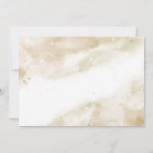 ヴィンテージ ゴースト バースデー フォト ありがとうカード サンキューカード (裏面)