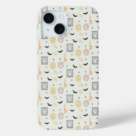 ヴィンテージ ゴースト ポートレート フレーム ハロウィンケース iPhone 15ケース