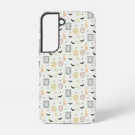 ヴィンテージ ゴースト ポートレート フレーム ハロウィンケース SAMSUNG GALAXY S22ケース