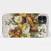 ヴィンテージ ゴールデン ブーケ Case-Mate iPhoneケース (裏面(横))
