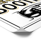 ヴィンテージ ゴールド ステップアップ フォトブース サイン プリント (角)