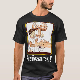 ヴィンテージ サイエンス ギフト 面白い 原子爆弾 レトロ ナード Tシャツ