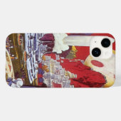 ヴィンテージ サイエンス フィクション、アトランティスの失われた都市 Case-Mate iPhoneケース (裏面 (横))