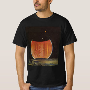 ヴィンテージ サイエンス・フィクション ガニメデの宇宙飛行士 Tシャツ