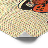 ヴィンテージ サイエンス フィクション クルーズ船 ヘリコプター ポスター (角)