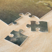 ヴィンテージ サイエンス フィクション スペースシップ 航空機 地球 ジグソーパズル (側面)