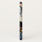 ヴィンテージ サイエンス フィクション、女性ラボ実験 Case-Mate iPhoneケース (裏面/左)