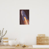 ヴィンテージ サイエンス フィクション 宇宙船 ロケット ポスター (キッチン)
