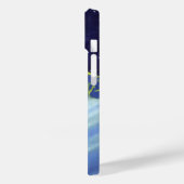 ヴィンテージ サイエンス フィクション 宇宙飛行士が宇宙遊泳中 Case-Mate iPhoneケース (裏面 / 左)