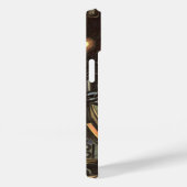 ヴィンテージ サイエンス フィクション 宇宙飛行士たちの宇宙遊泳 Case-Mate iPhoneケース (裏面 / 右)