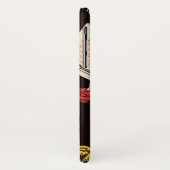 ヴィンテージ サイエンス フィクション、宇宙飛行士の月着陸 Case-Mate iPhoneケース (裏面/左)