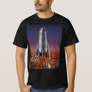 ヴィンテージ サイエンス フィクション 宇宙飛行士 ビートル エイリアン Tシャツ