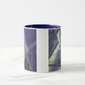 ヴィンテージ サイエンス フィクション 宇宙飛行士 ロケット船 マグカップ (中央)