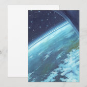 ヴィンテージ サイエンス フィクション、星空の下の地球 (正面/裏面)