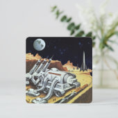 ヴィンテージ サイエンス フィクション、月面の宇宙ステーション (スタンド正面)