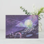 ヴィンテージ サイエンス フィクション、異星人と発光するオーブ (スタンド正面)