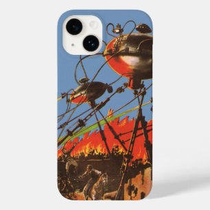 ヴィンテージ サイエンス フィクション HG ウェルズ 宇宙戦争 Case-Mate iPhone 14ケース