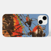 ヴィンテージ サイエンス フィクション HG ウェルズ 宇宙戦争 Case-Mate iPhoneケース (裏面 (横))