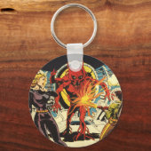 ヴィンテージ サイエンス フィクション, SF エイリアンの攻撃 キーホルダー (正面)