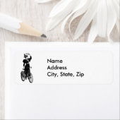 ヴィンテージ・サイクリストのキャサリン ラベル (インサイチュ)