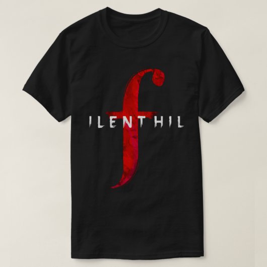 ヴィンテージ サイレントヒル 太陽の光輪 ホラー グラフィック Tシャツ (デザイン正面)
