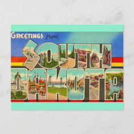 ヴィンテージ サウスダコタ州 ポストカード