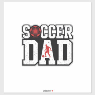 ヴィンテージ サッカーおやじ ダストレス加工 スポーツ タイポグラフィーTシャツ シール