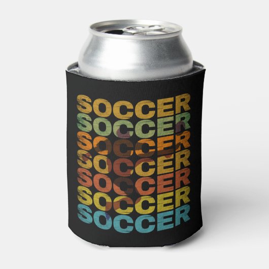 ヴィンテージ サッカー 缶クーラー (缶正面)