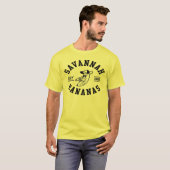 ヴィンテージ サバンナ 野球 バナナ スポーツ Tシャツ (正面フル)