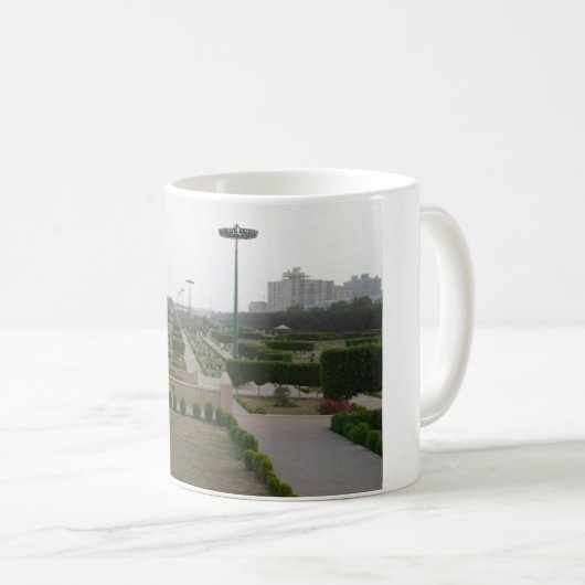 ヴィンテージ サファリ ハクナマタタ パーク.jpg コーヒーマグカップ (正面右)