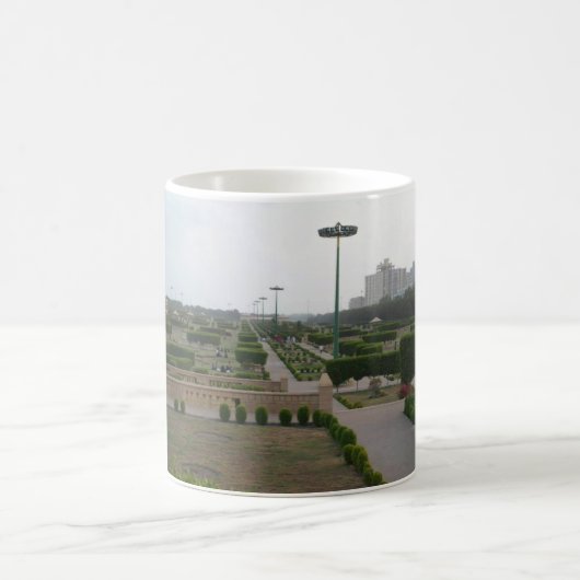 ヴィンテージ サファリ ハクナマタタ パーク.jpg コーヒーマグカップ (中央)