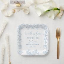 ヴィンテージ サムシング ブルー ビフォア アイ ドゥ ブライダル シャワー