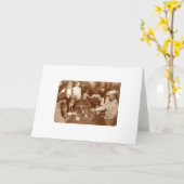 ヴィンテージ – サロンの賭博 カード (黄色い花)