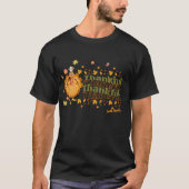 ヴィンテージ サンクスギビング 七面鳥 感謝祭 AI デザイン Tシャツ (正面)