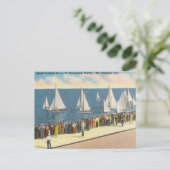 ヴィンテージ，サンクトペテルブルクFlorida，ボートレース ポストカード (スタンド正面)