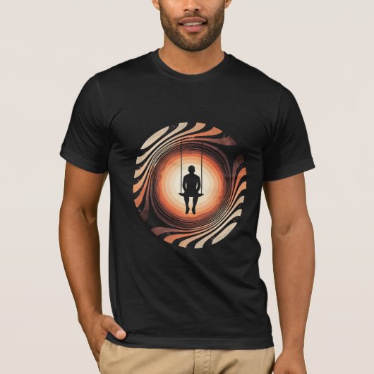ヴィンテージ・サンセットTシャツ Tシャツ (正面)