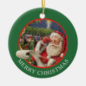 ヴィンテージ・サンタクいけなロース セラミックオーナメント (正面)