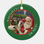 ヴィンテージ・サンタクいけなロース セラミックオーナメント (裏面)