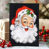 ヴィンテージ サンタクロースの顔 クリスマス