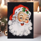 ヴィンテージ サンタクロースの顔 クリスマス