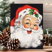 ヴィンテージ サンタクロースの顔 クリスマス