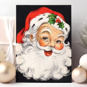 ヴィンテージ サンタクロースの顔 クリスマス