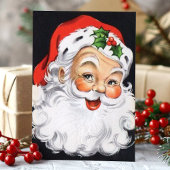 ヴィンテージ サンタクロースの顔 クリスマス